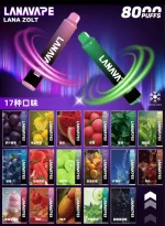 LANA8000口拋棄式電子煙